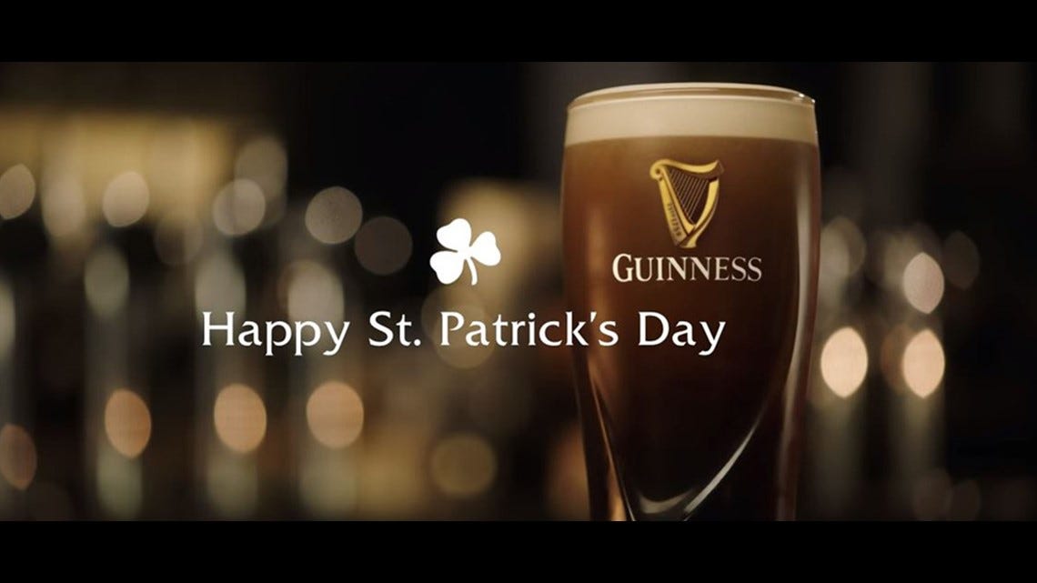 Be good to one another.' Guinness releases St. Patrick's Day message |  wthr.com