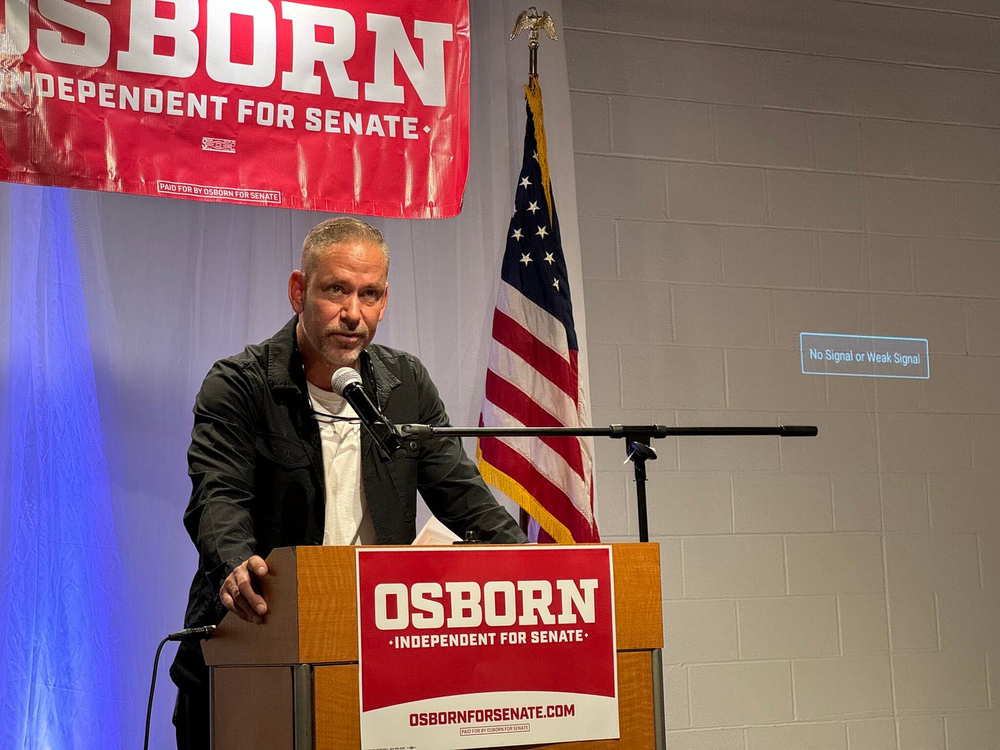 Dan Osborn might not face Democratic Senate write-in candidate • Nebraska  Examiner