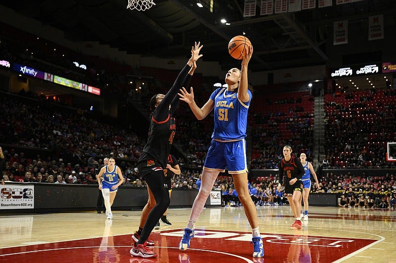 UCLA's Lauren Betts is AP women's basketball player of the week |  Chattanooga Times Free Press