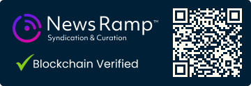 Blockchain Registration, Verification & Enhancement provided by NewsRamp™