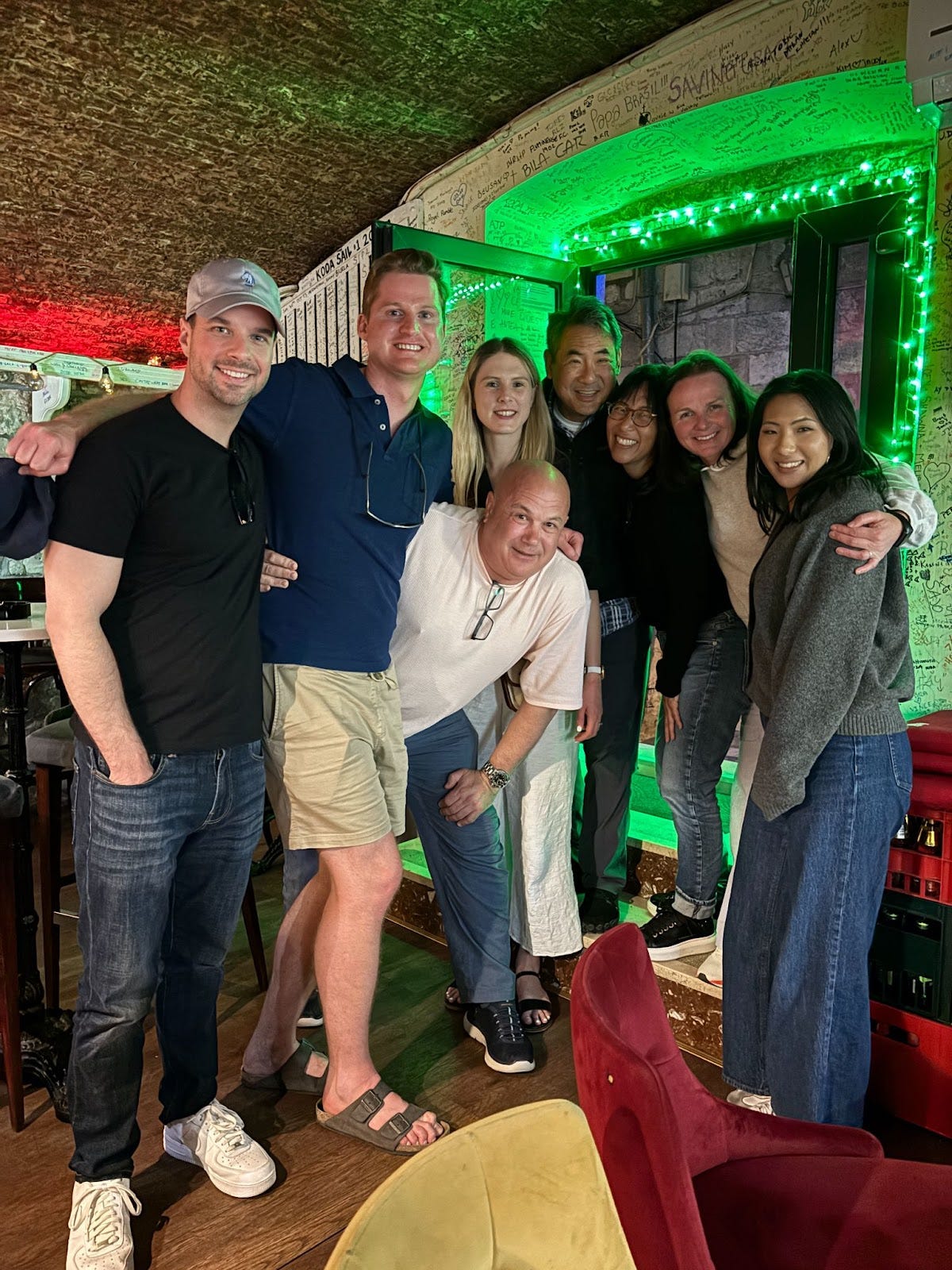 Photo of people at bar