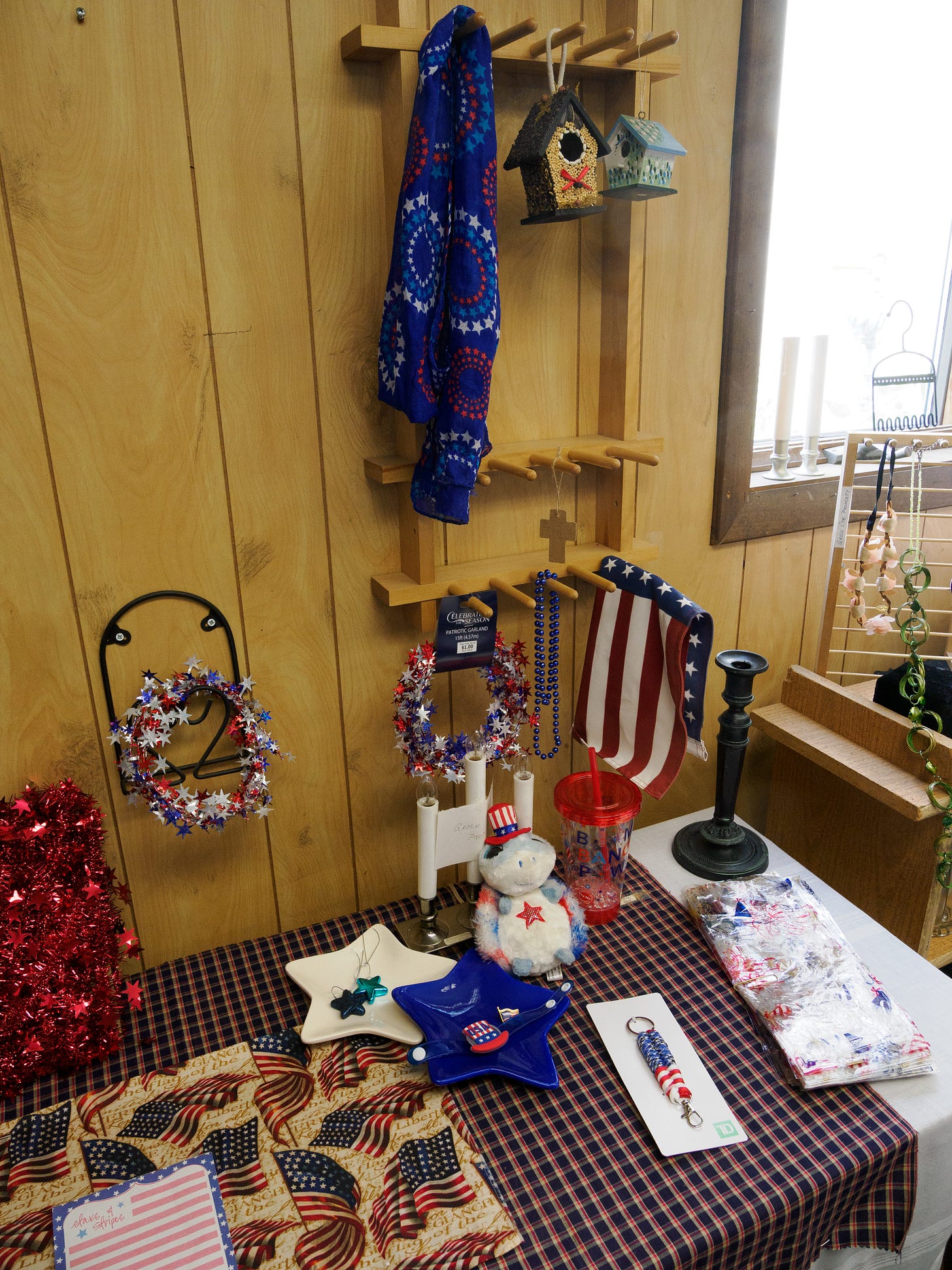 Red, White and Blue items
