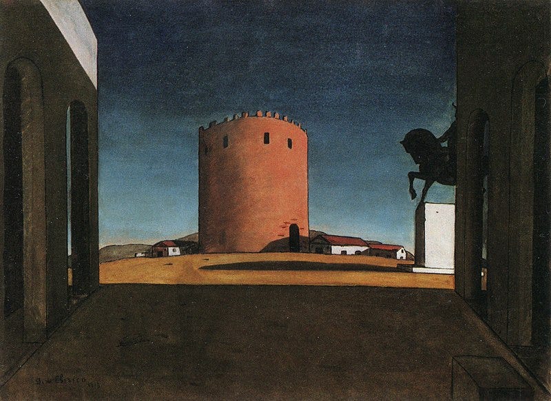 File:The Red Tower by Giorgio de Chirico.jpg
