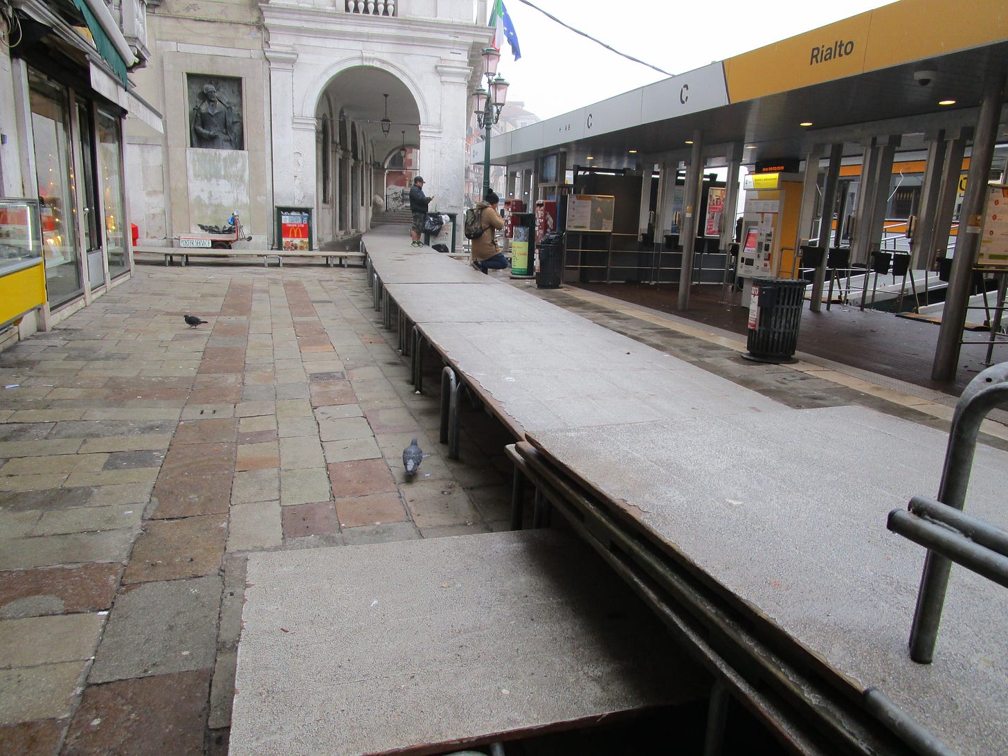 Gangway in Venice