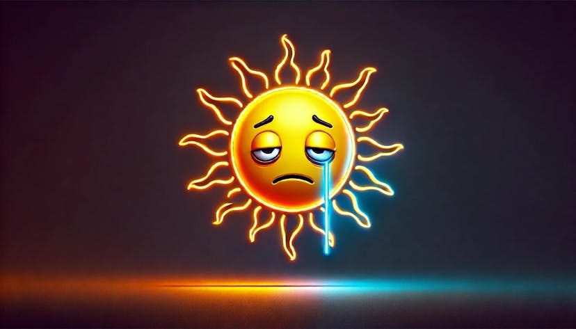 sad sun