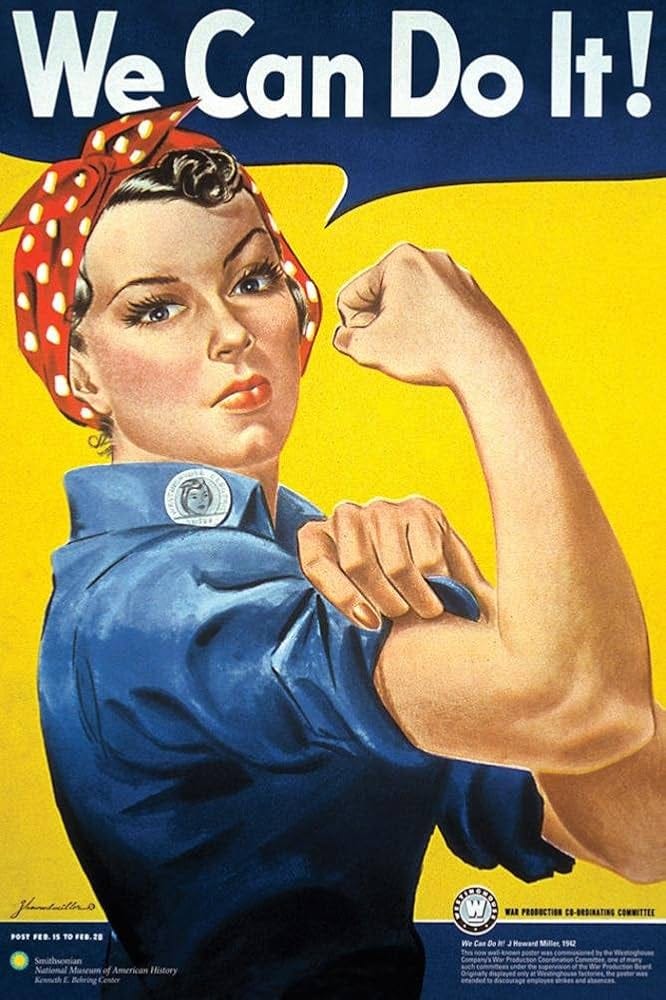 Smithsonian- Rosie The Riveter Poster 24 x 36in