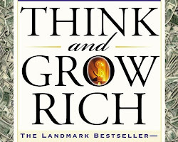 Think and Grow Rich by Napoleon Hill book cover