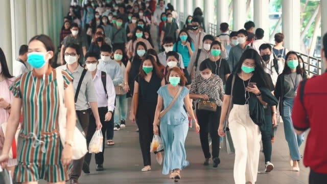 2,535 Crowd Of People Wearing Masks Stock Videos and Royalty-Free Footage -  iStock | Crowd of people wearing masks outside