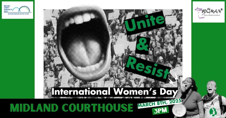 Unite & Resist! On International Women's Day! organized by Women of Michigan Action Network