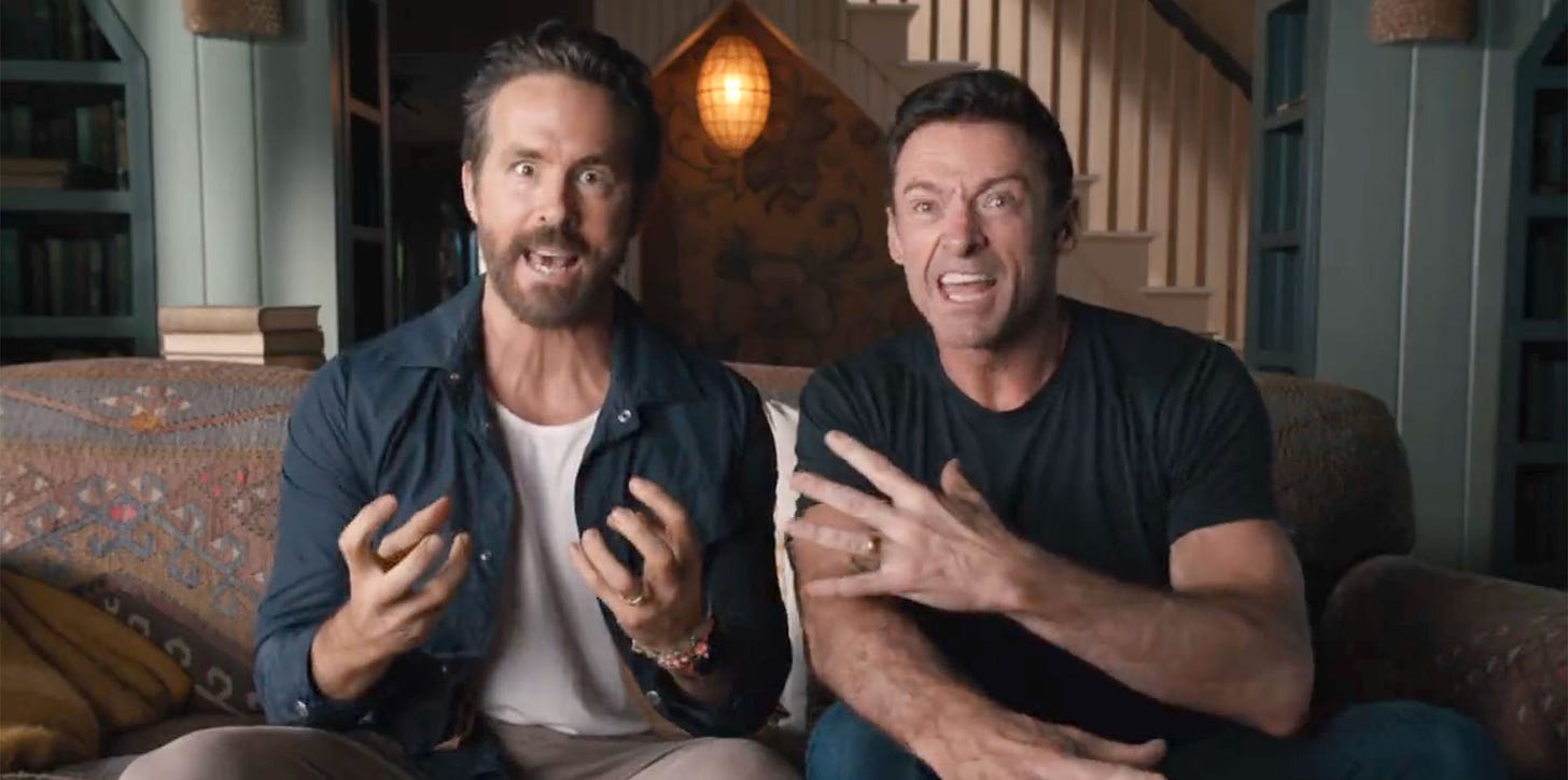 Ryan Reynolds and Hugh Jackman address Deadpool 3 timeline concerns | EW.com