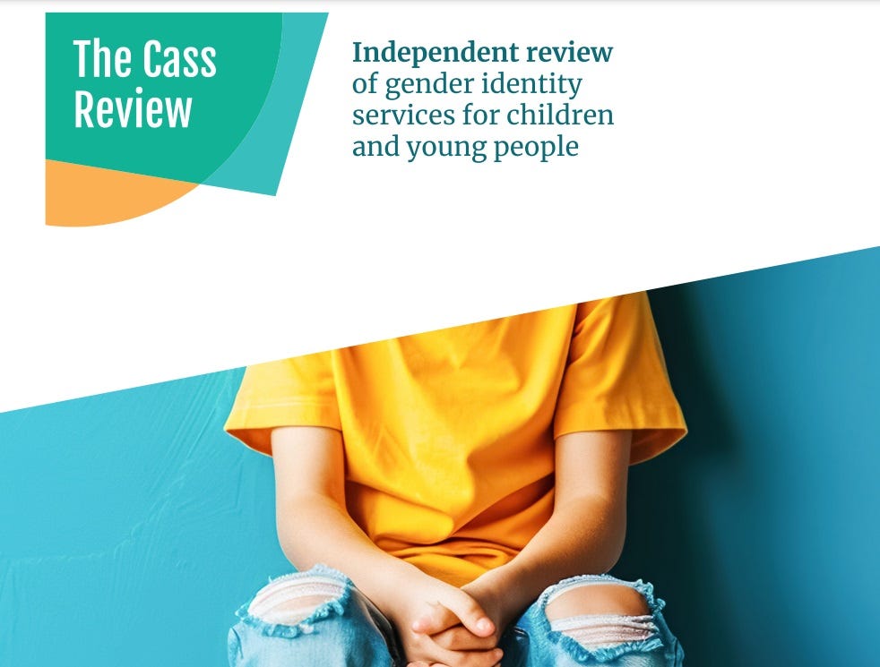 Cass Review final report - our statement - Transgender Trend