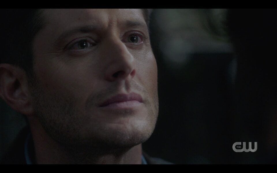 SPN Dean Winchester tells Sam how he always looked up to him