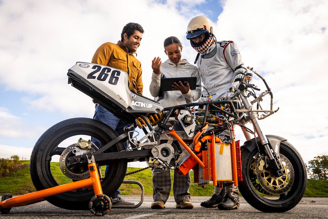 MIT Hydrogen Fuel Cell Electric Motorcycle