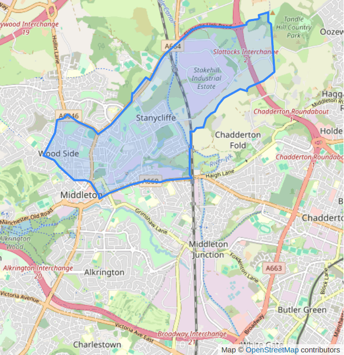 Rochdale, N Middleton