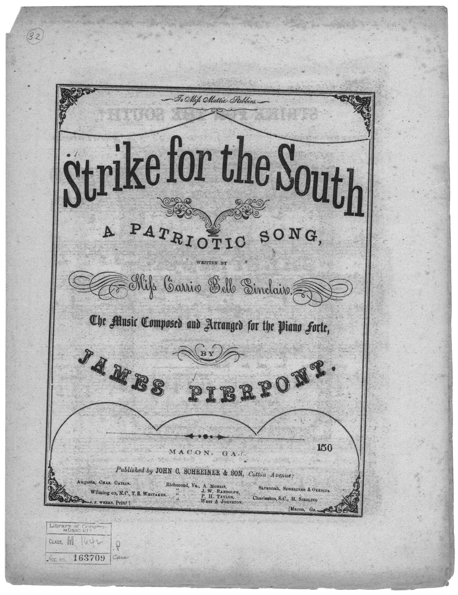 Strike for the south! | Library of Congress