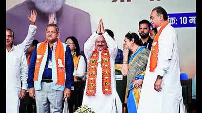 Just elect Tandon and all city issues will be his baby: Nadda