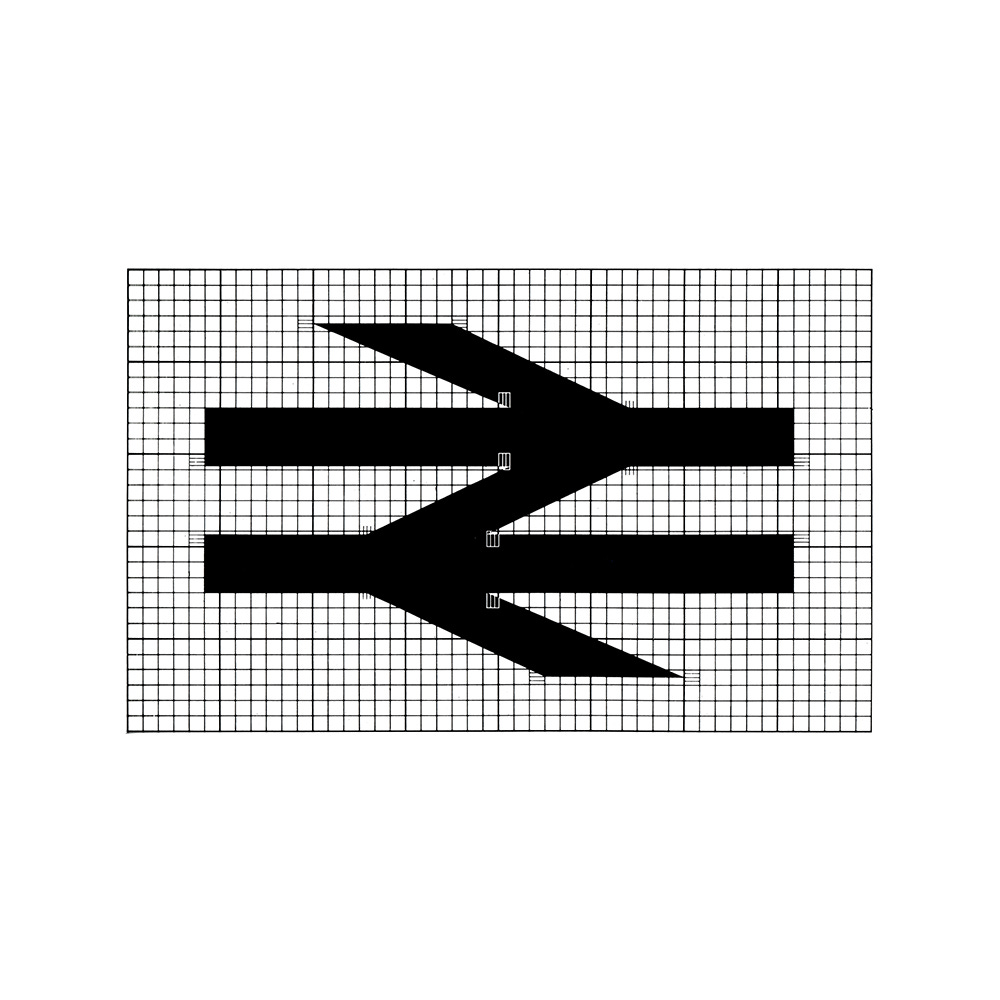 Design Research Unit and Gerald Barney's 1965 logo for British Rail