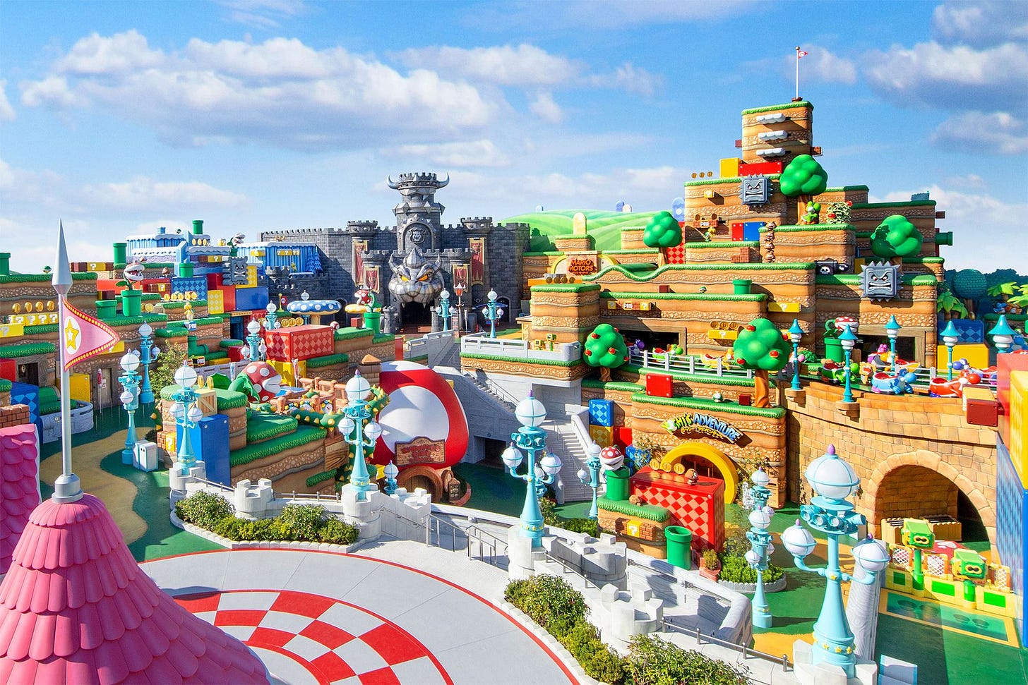 Inside Super Nintendo World Japan