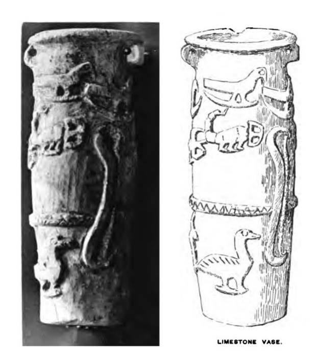 Vase thought to belong to ‘Scorpion King II’, from Hierakonpolis, (Image: Courtesy Dr Martin Sweatman)