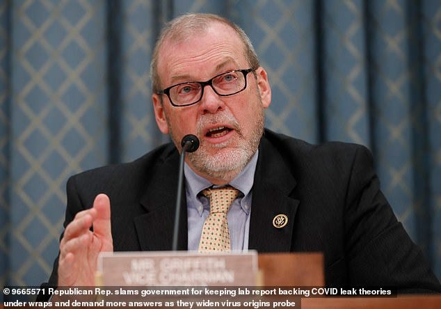 Rep. Morgan Griffith, R-Va., who sits on the House Energy and Commerce Committee, slammed the 'absolutely reckless' decision by NIH