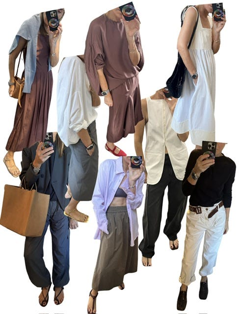 The challenge: make it chic but summer - by Amy smilovic