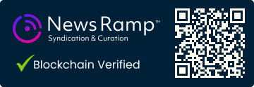 Blockchain Registration, Verification & Enhancement provided by NewsRamp™