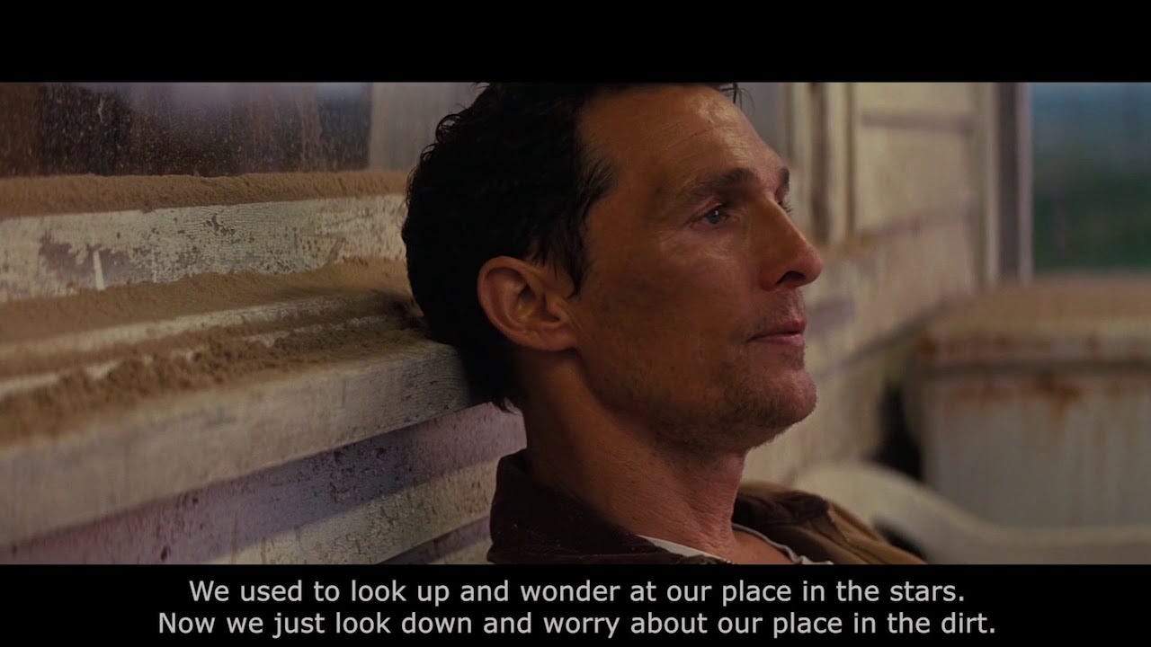 Interstellar - We used to look up and wonder at our place in the stars -  YouTube