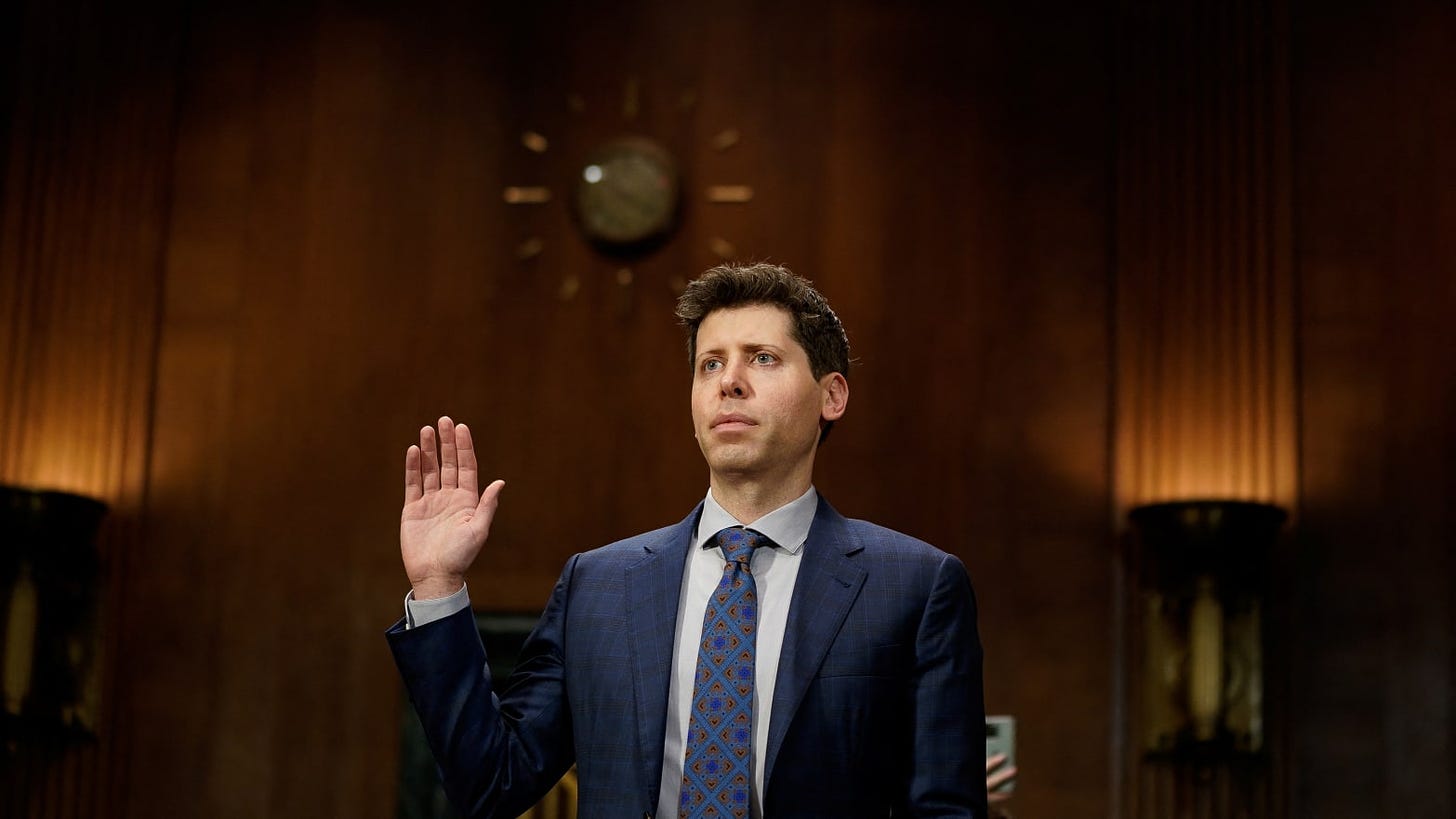Even ChatGPT's CEO Sam Altman Is Worried About ChatGPT at Senate Judiciary  Hearing on Artificial Intelligence