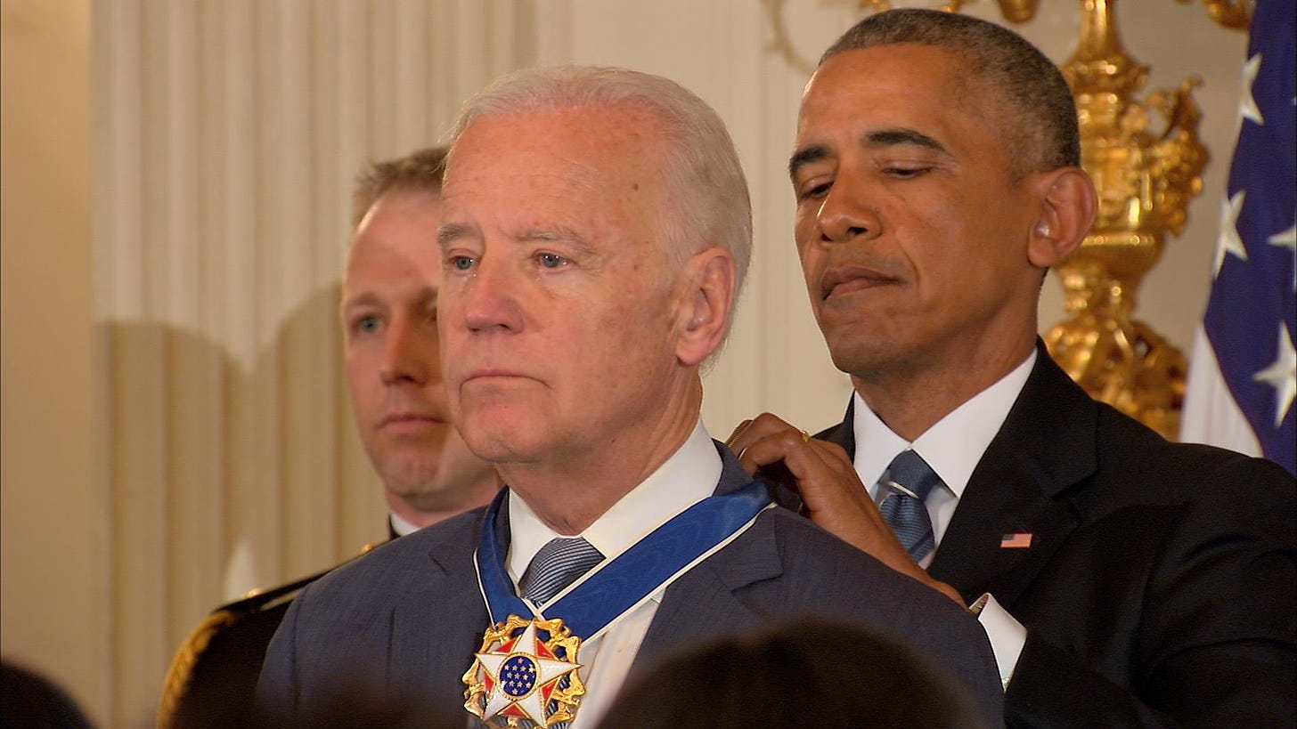President Barack Obama Honors Joe Biden With Surprise Medal of Freedom