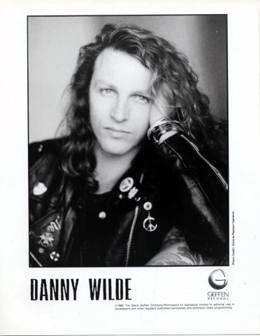 Danny Wilde Vintage Concert Photo Promo Print, 1989 at Wolfgang's