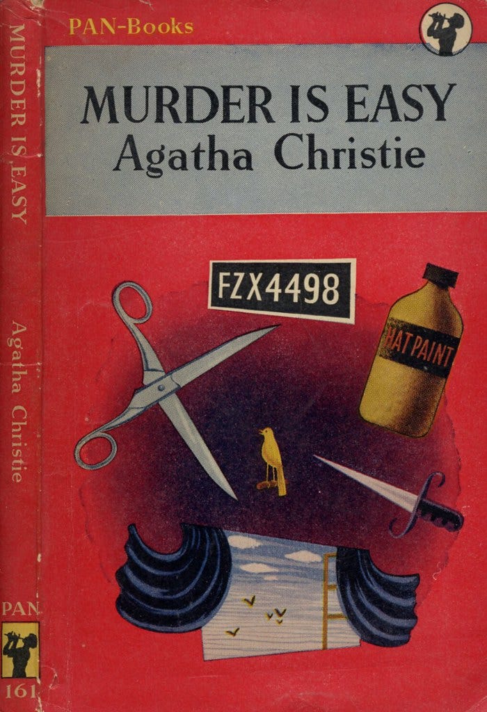 Murder Is Easy | Agatha Christie - Murder Is Easy, Pan 161, … | rauter25 |  Flickr