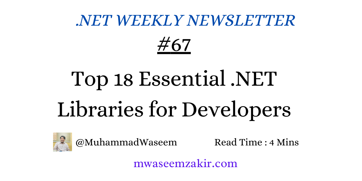 Top Essential Libraries for .NET Developers