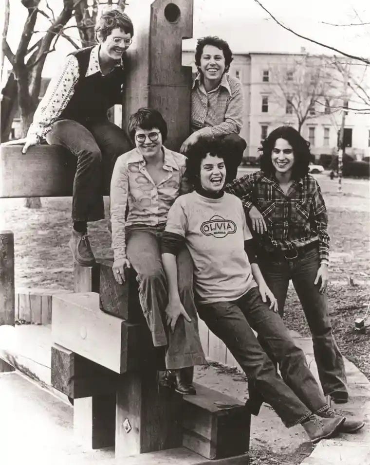Members of the Olivia Music collective. Members of the Olivia Music collective.