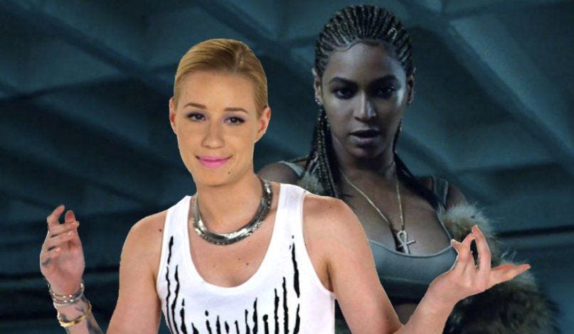 iggy azalea gets racist with beyonce 2016 gossip