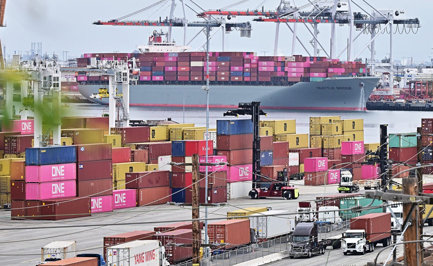 We Currently Have No Container Ships