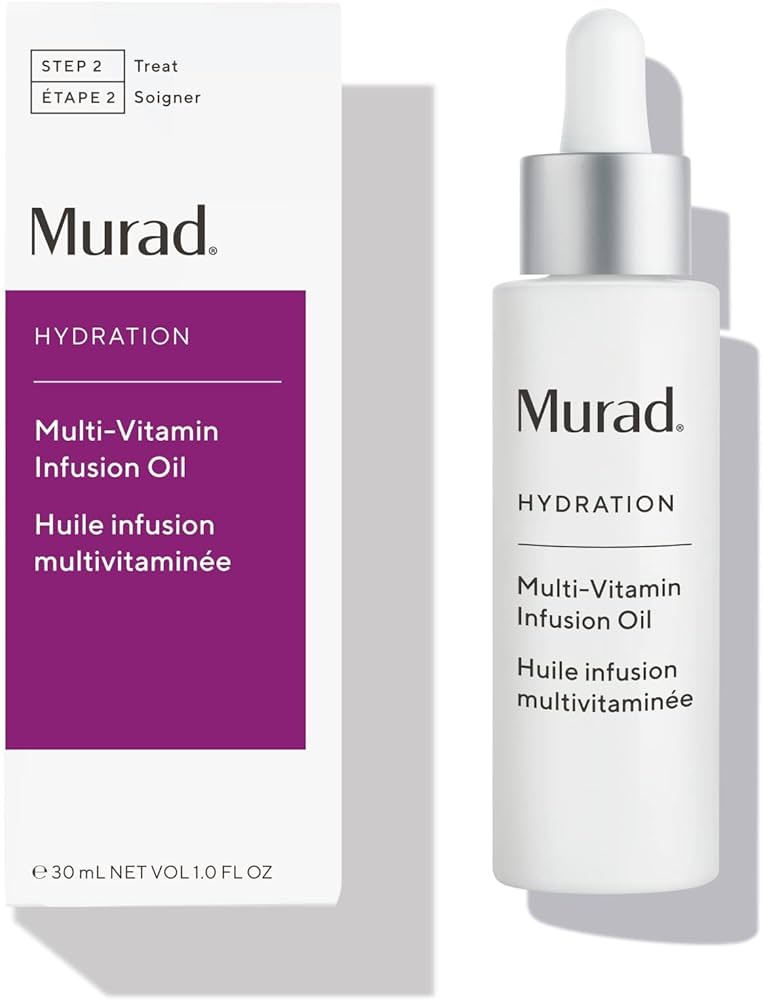 Amazon.com: Murad Multi-Vitamin Infusion Facial Oil - Hydration Absorbs  Quickly and Moisturizes with Vitamins A-F - Anti-Aging Skin Treatment  Backed by Science : Beauty & Personal Care