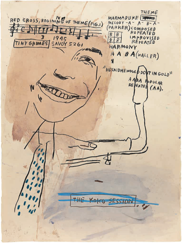 Bebop and Basquiat | thebluemoment.com