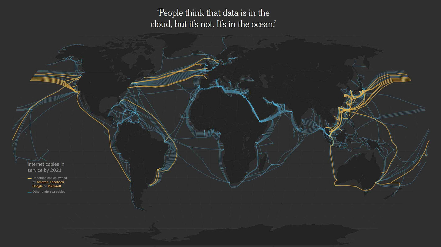 How the Internet Travels Across Oceans – Internet Salmagundi