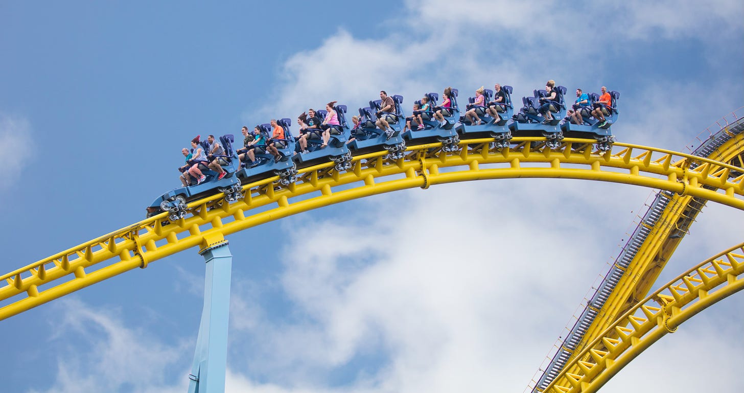 Skyrush coaster at Hersheypark