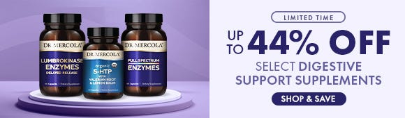 Get up to 44% Off on Select Digestive Support Supplements