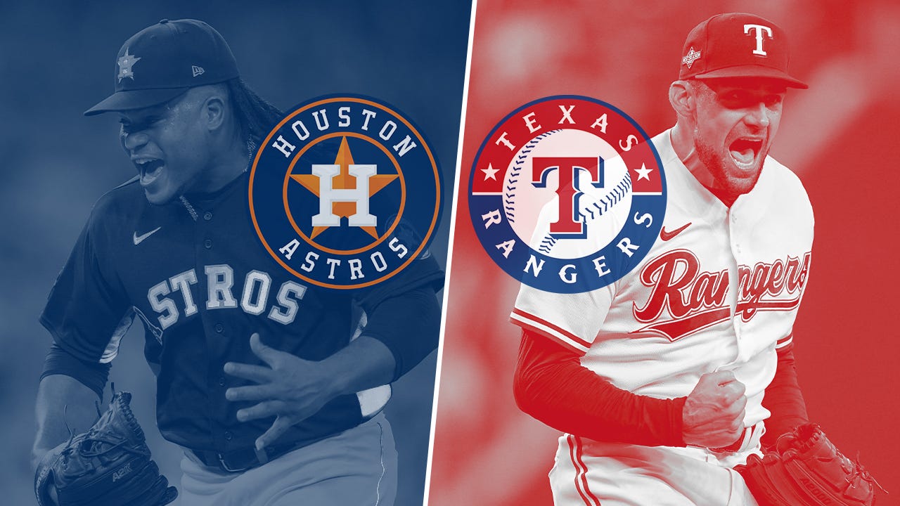 Astros, Rangers set for first-ever playoff meeting