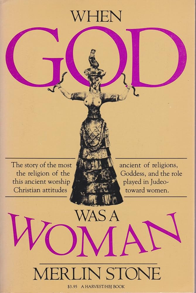 Amazon.com: When God Was a Woman: Stone, Merlin: Libros