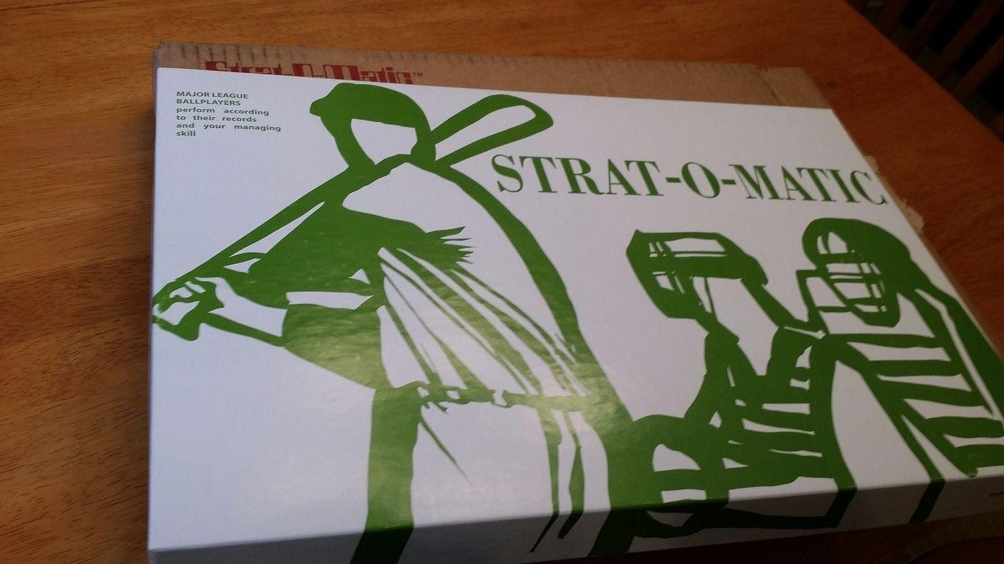 Strat-O-Matic Baseball Founder's Edition
