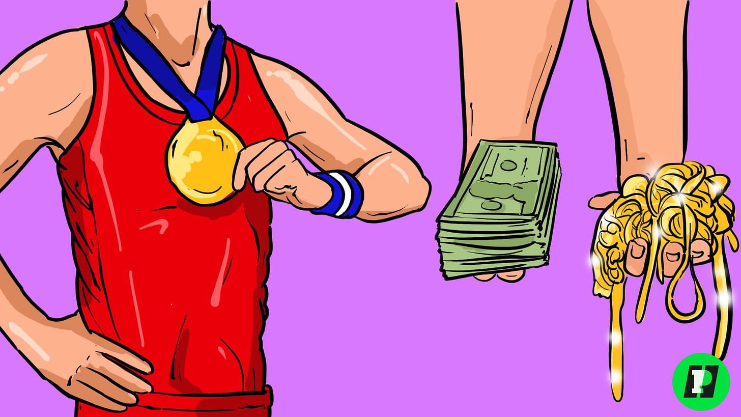 athlete choosing between money and legacy