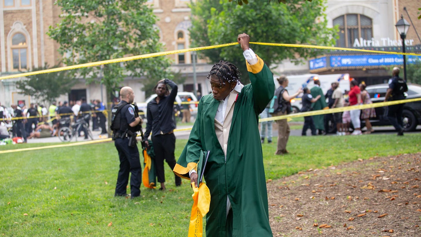 Richmond graduation shooting: Graduate, dad killed