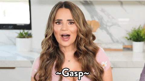 A woman says gasp what A woman says gasp what