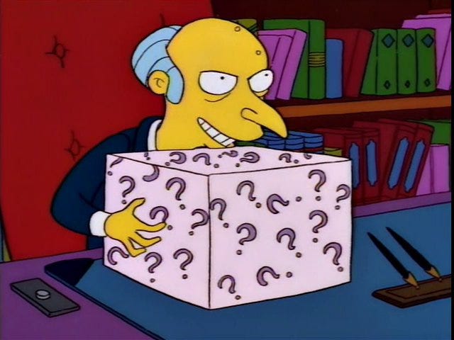 OR YOU CAN TRADE IT ALL IN FOR WHAT'S IN THIS BOX. : r ...