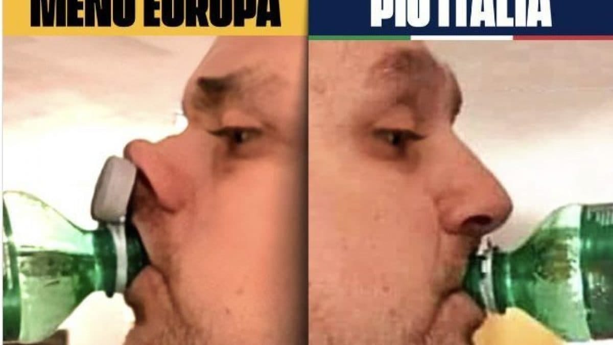 L'assurda polemica di Salvini contro i tappi delle bottiglie di plastica: è  una direttiva votata dalla Lega