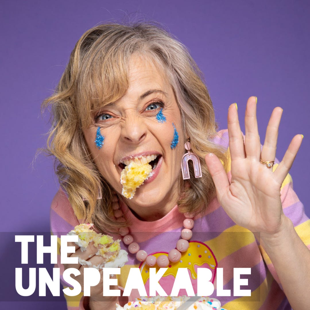Comedian Maria Bamford stops by The Unspeakable to talk about mental health, art, cancellation and her new book, "Sure, I'll Join Your Cult."