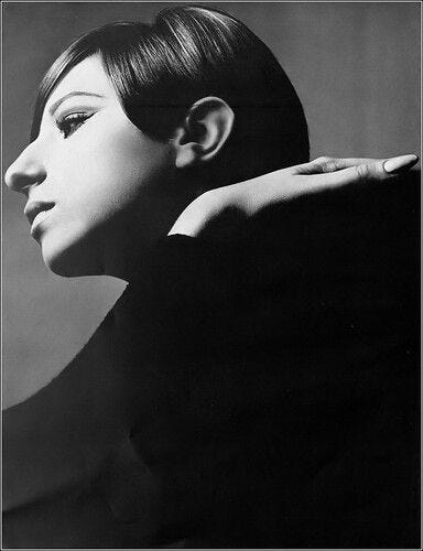 Barbra Streisand, photo by Richard Avedon, Harper's Bazaar ...